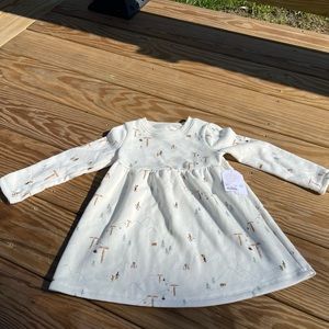 Little Co by Lauren Conrad- winter fleece dress-size 2T